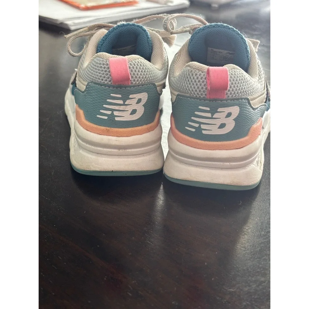 New Balance 997H Kids Blue Pink Grey Sneakers PR997HEG Size 12 Kids
